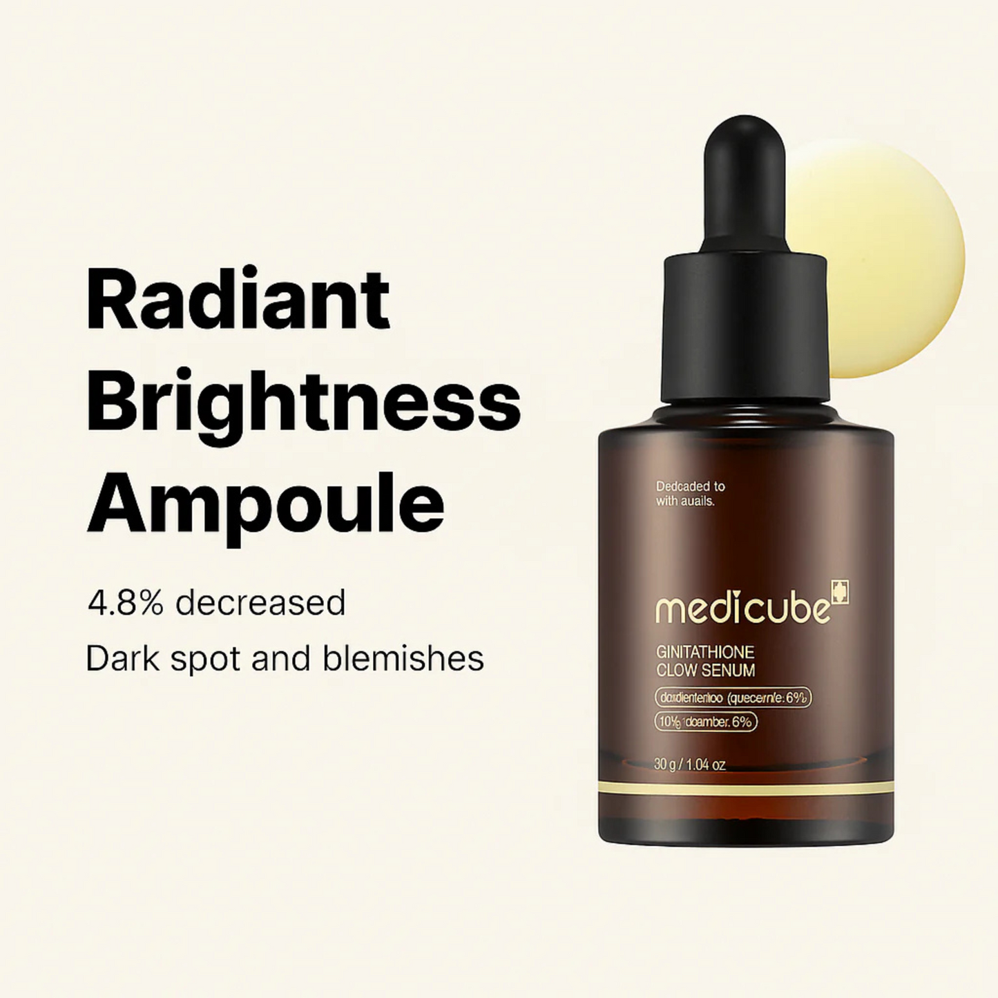 Medicube Glutathione Glow Serum | Protects Against Oxidative Damage