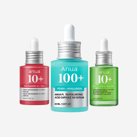 Anua Serum Set | Niacinamide + TXA4 | PDRN+ Hyaluron | Azelaic Acid + Hyaluron |