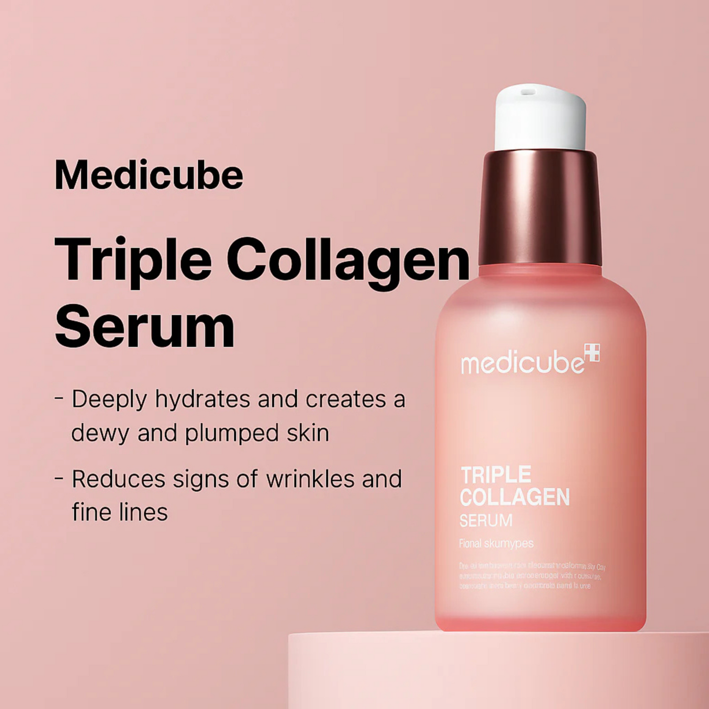 Medicube Triple Collagen Serum | Firms And Deep Hydrates